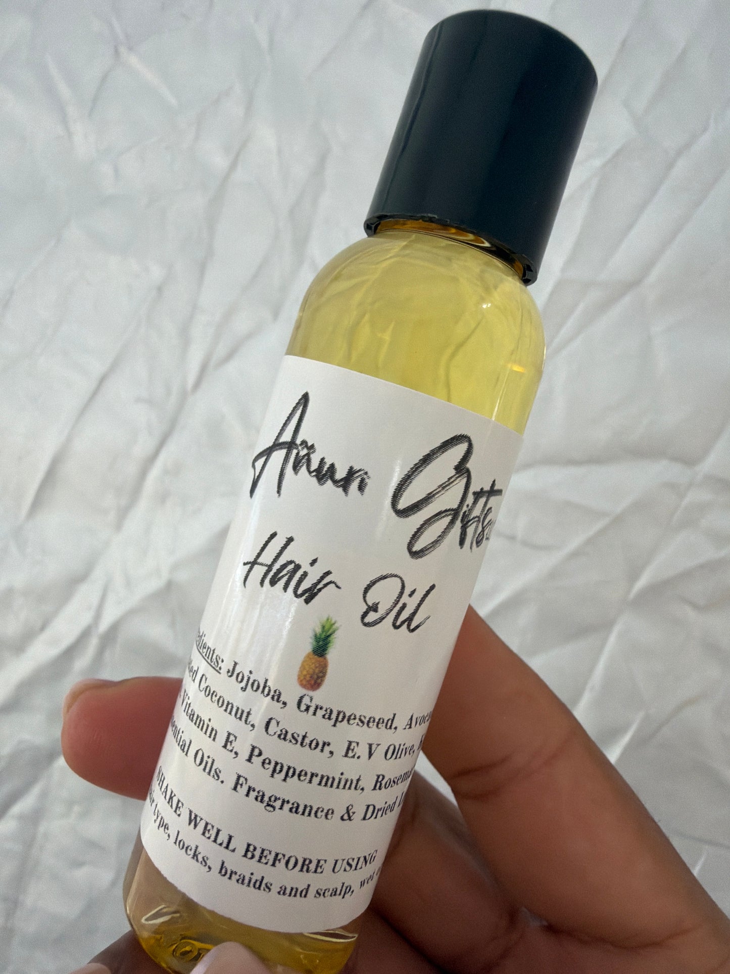 2oz Travel Hair Oil