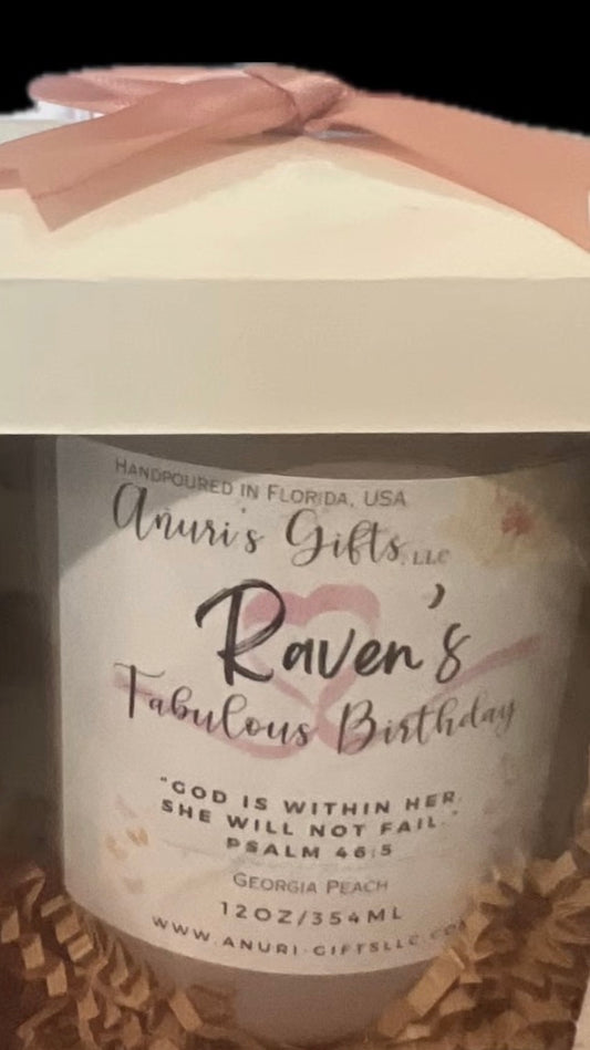 Custom Luxe Scented Candle