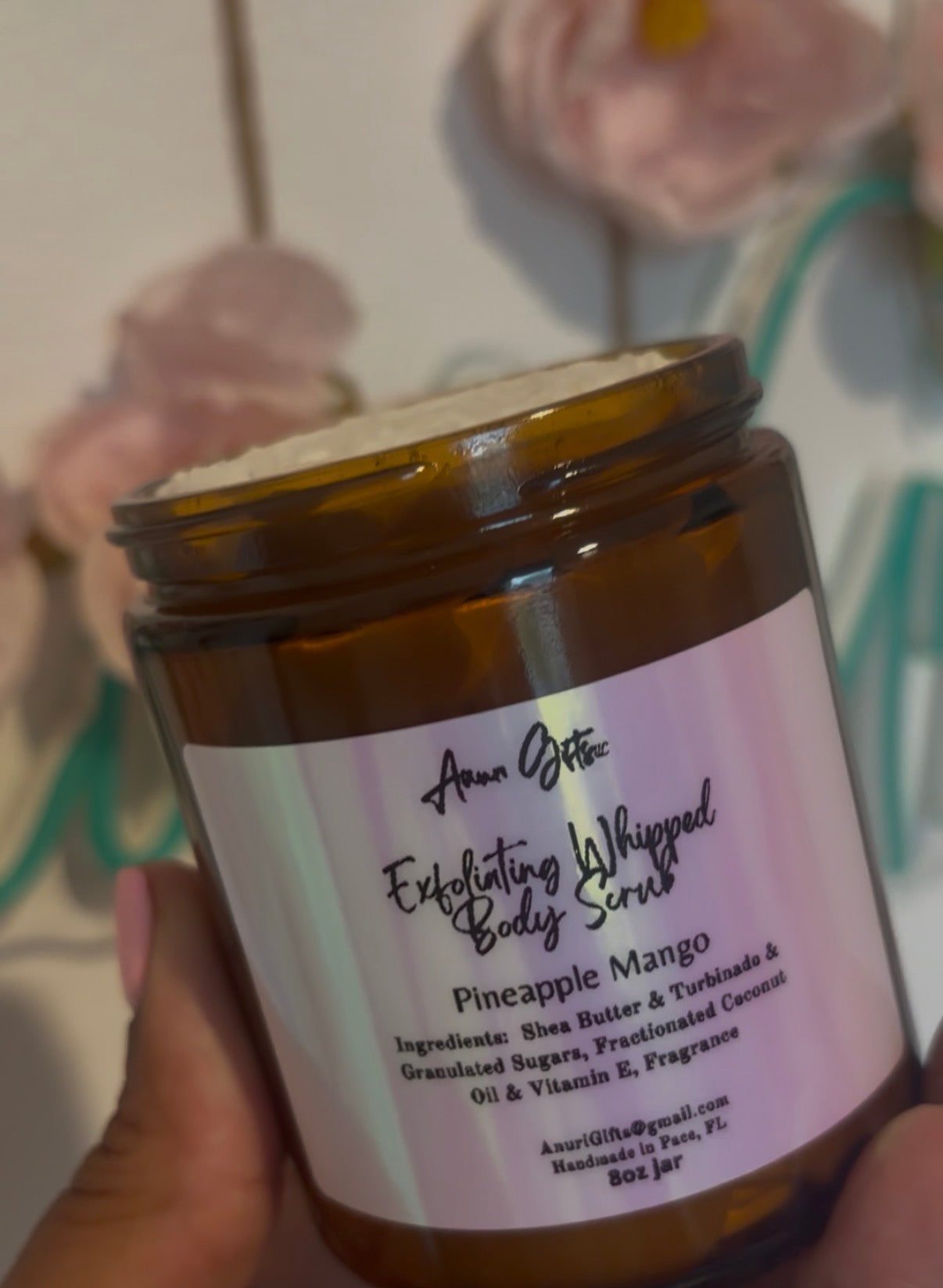 Whipped Sugar Scrub