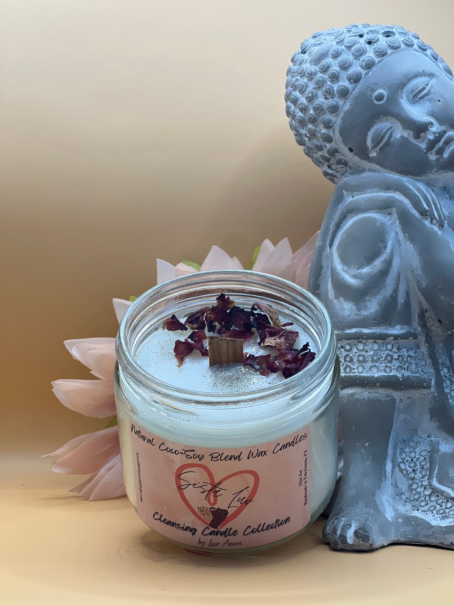 Cleansing Candle: Prayer Unscented Soy